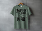 Sage Green I'm Fine It's Fine Everything's Fine product type