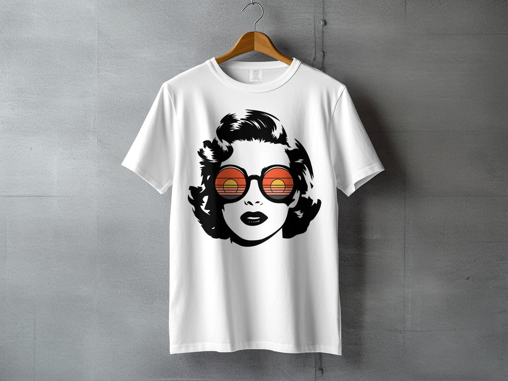 Retro Sunset Glasses Woman Face Graphic Design product type
T-shirt
Retro
Sunset
Sunglasses
Woman face
Graphic tee
Vintage
80s style
Synthwave
Miami vibe
Summer
Aesthetic
Cool design
Pop art
Apparel
Clothing
Unique print
Illustration
Black white
Orange yellow