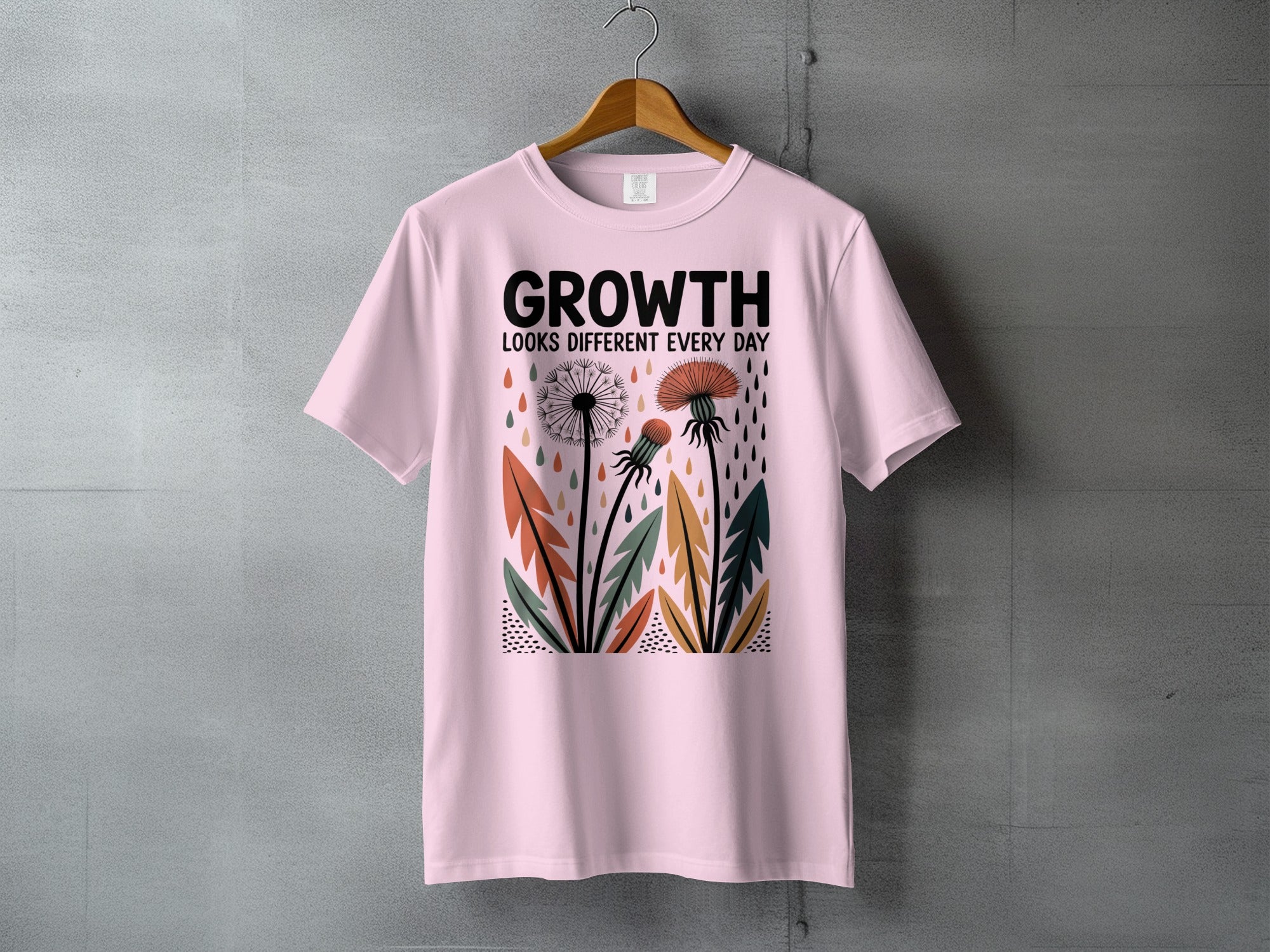Growth Looks Different Every Day Dandelions product type