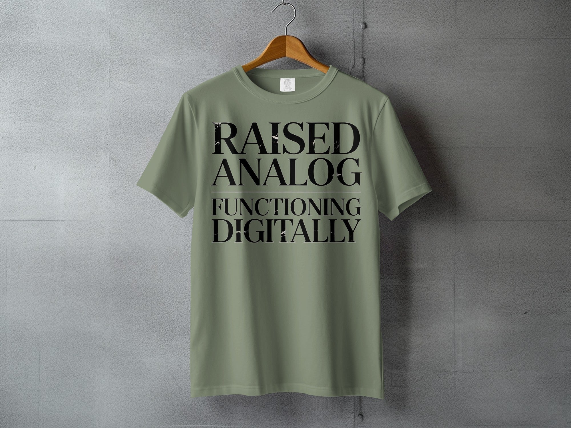 Raised Analog Functioning Digitally product type