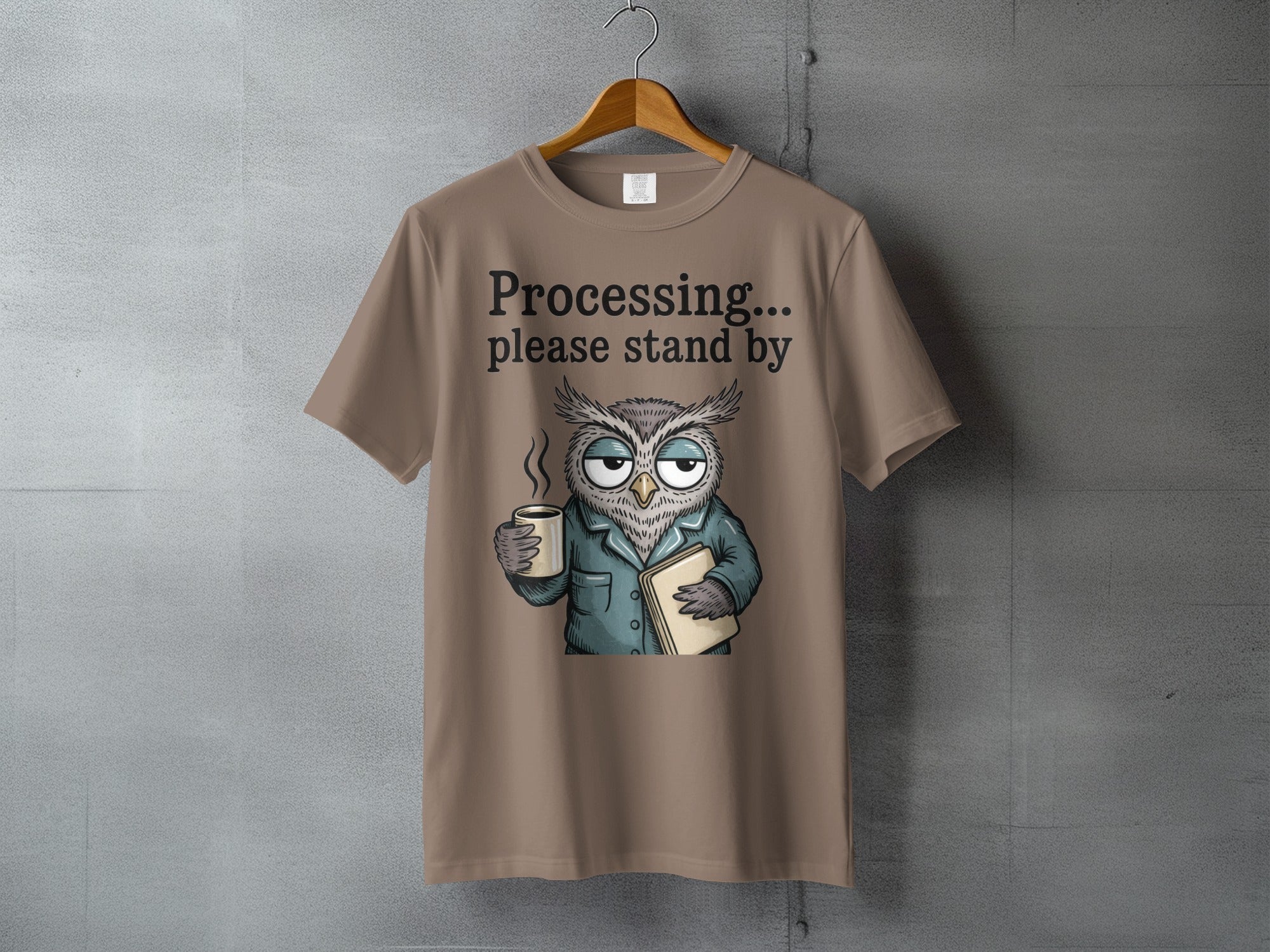 Processing Please Stand By Owl Coffee Book product type