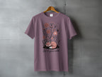 Purple Sleeping Fox Floral Let it grow wild Design product type