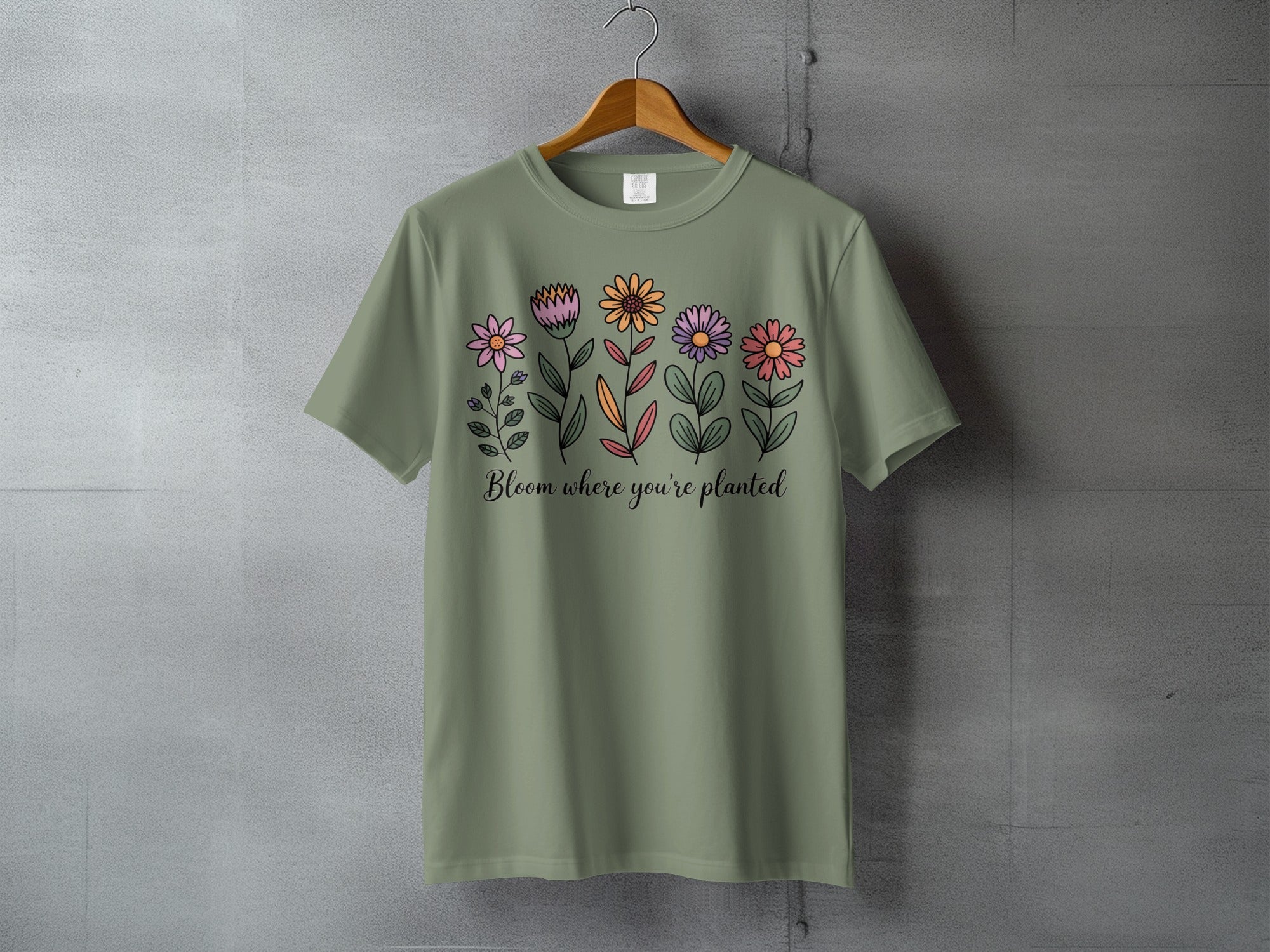 Positive Message Bloom where you're planted Design product type