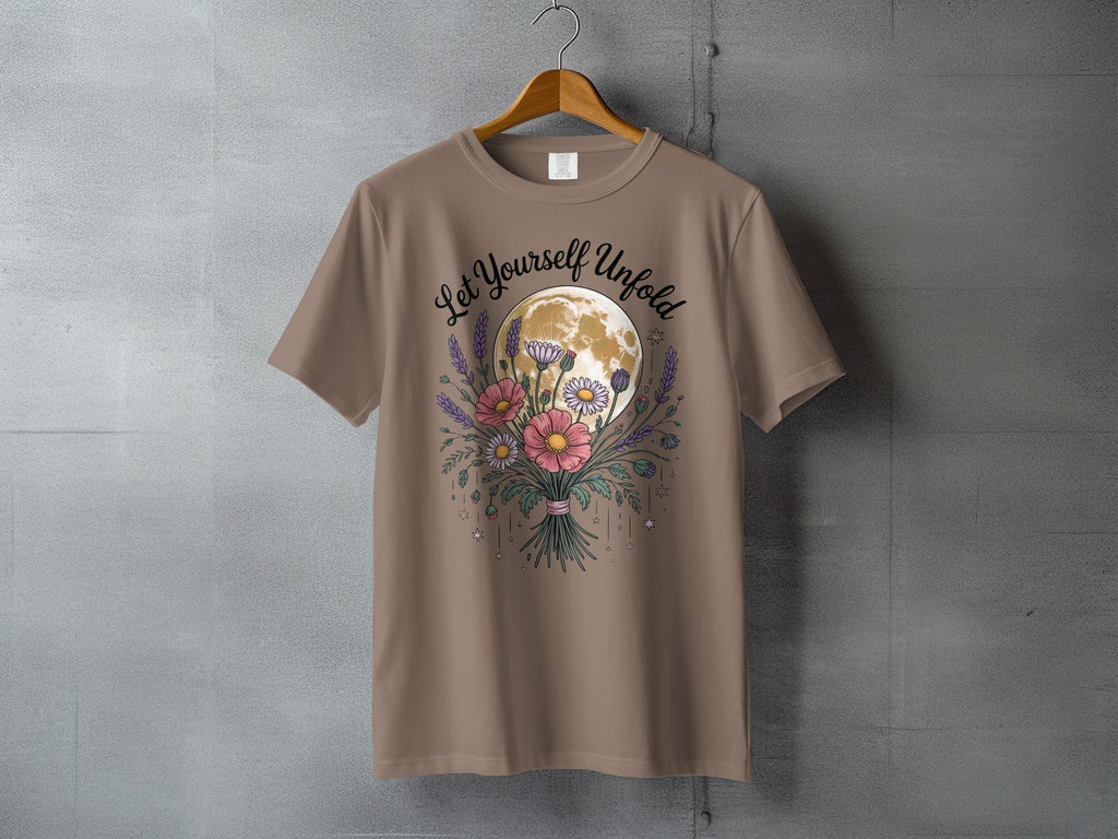 Let Yourself Unfold Moon Flowers Stars product type