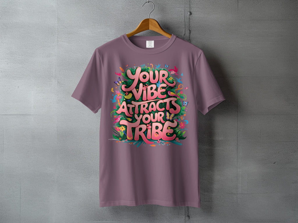 Your Vibe Attracts Your Tribe Colorful Design product type