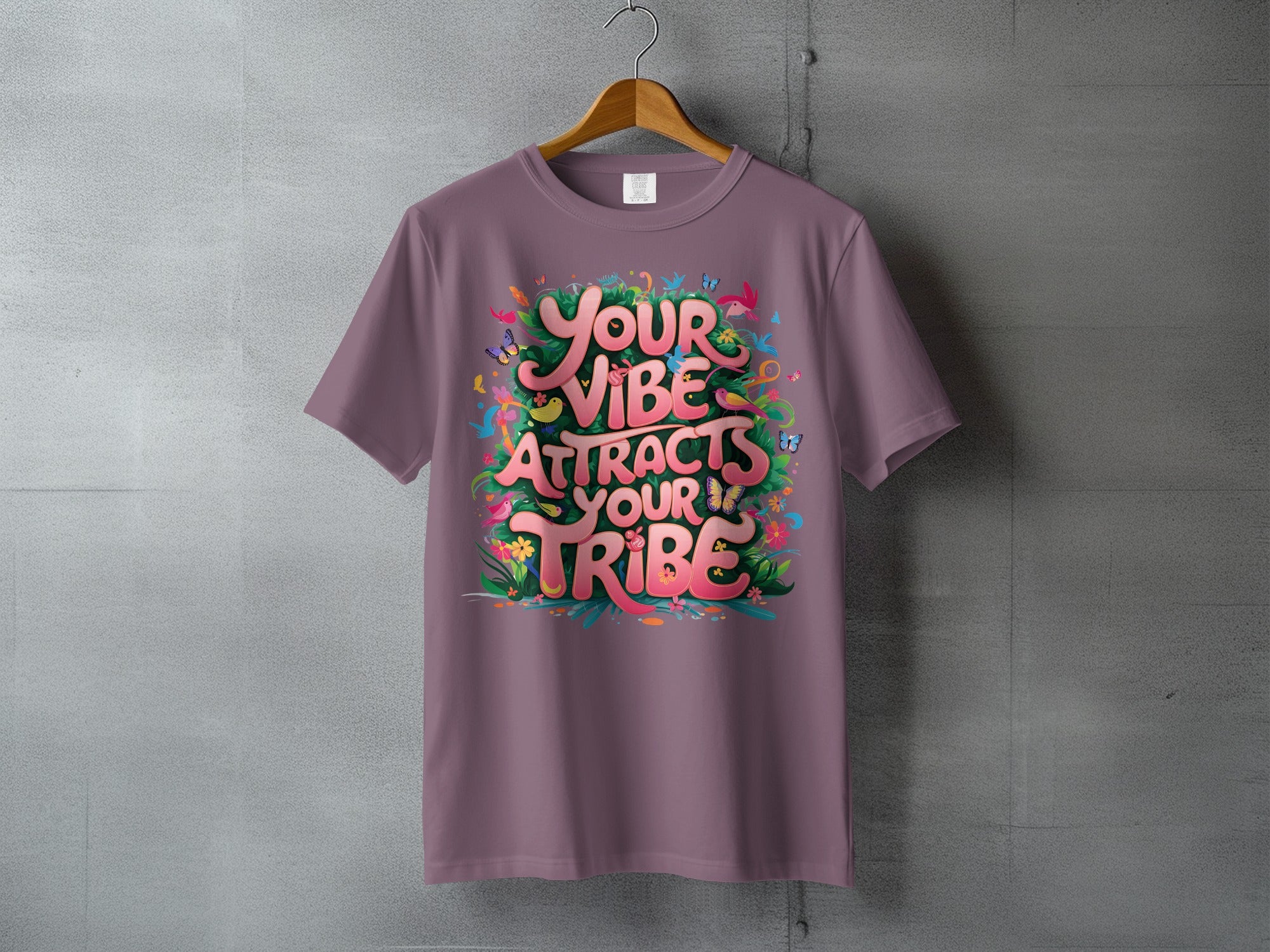 Your Vibe Attracts Your Tribe Colorful Design product type