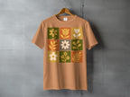 Nature Inspired Abstract Flower Grid Pattern product type