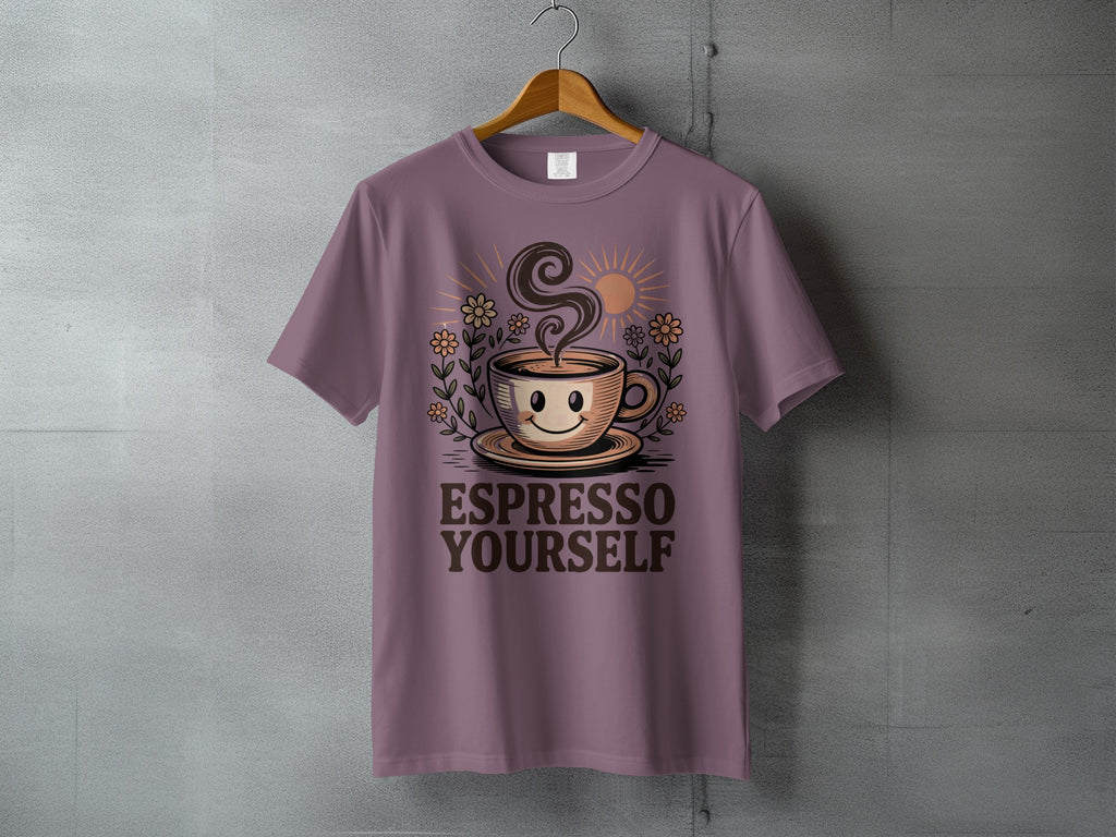 ESPRESSO YOURSELF Coffee Cup Sun Flowers Tee product type