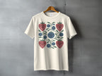 Strawberry Blueberry Faces Botanical Cream T-Shirt product type
T-shirt
Berry print
Strawberry design
Blueberry print
Fruit graphic
Cute berries
Folk art
Botanical print
Nature inspired
Cream shirt
Graphic tee
Summer fruit
Sweet berries
Happy fruit
Smiling fruit
Whimsical design
Aesthetic tee
Indie clothing
Unique print
Artistic design
