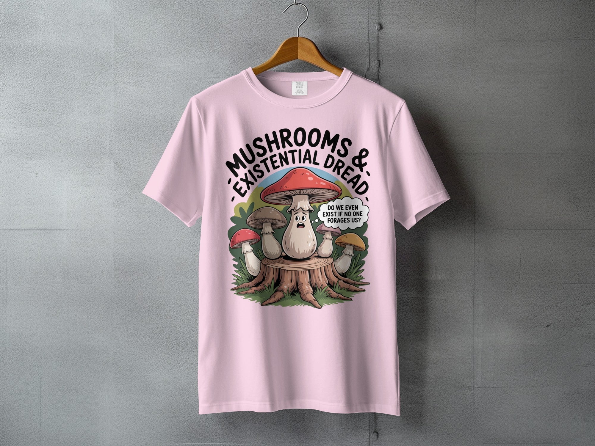 MUSHROOMS & EXISTENTIAL DREAD DO WE EXIST IF NO ONE FORAGES US product type