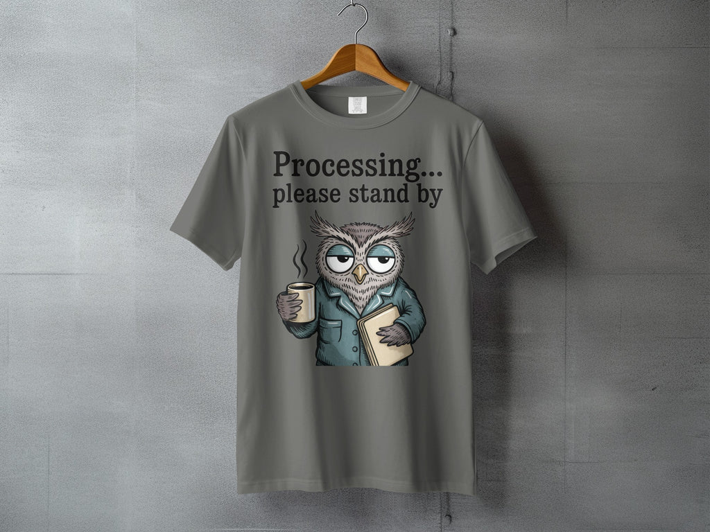 Sleepy Owl Coffee Book Processing Please Stand By product type