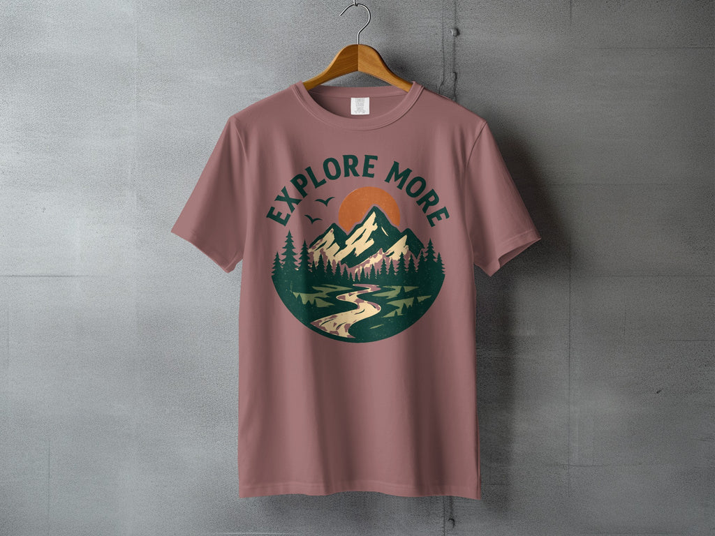 EXPLORE MORE mountains sun river forest graphic product type
Explore More
Mountain Design
Nature Graphic
Outdoor Theme
Forest Print
River Scenic
Sun Landscape
Adventure Style
Travel Inspired
Pine Tree Art
Graphic Tee
Retro Design
Vintage Vibe
Unique Print
Mountain Lover
Nature Lover
Hiking Apparel
Camping Gear
Outdoorsy Fashion
Sunset Scene