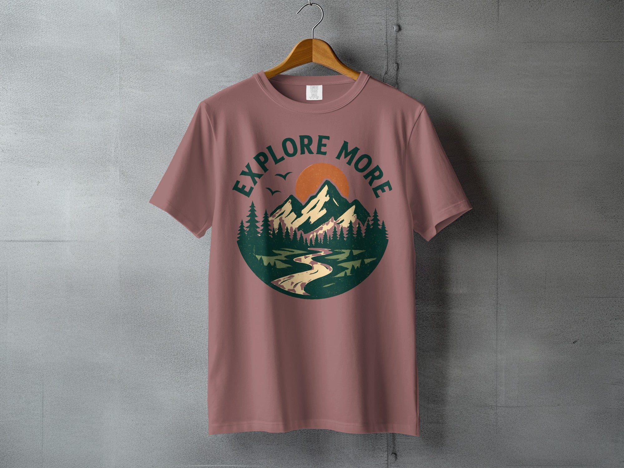 EXPLORE MORE mountains sun river forest graphic product type
Explore More
Mountain Design
Nature Graphic
Outdoor Theme
Forest Print
River Scenic
Sun Landscape
Adventure Style
Travel Inspired
Pine Tree Art
Graphic Tee
Retro Design
Vintage Vibe
Unique Print
Mountain Lover
Nature Lover
Hiking Apparel
Camping Gear
Outdoorsy Fashion
Sunset Scene