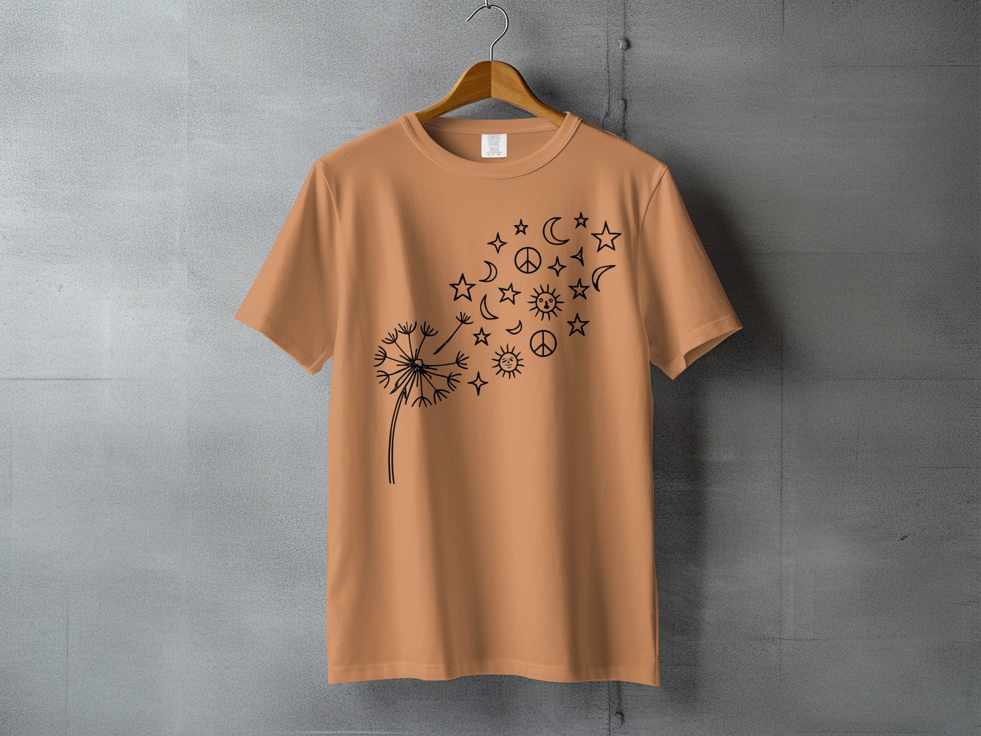 Dandelion Cosmic Elements Peace Sign Stars Moons Sun product type
Dandelion
PeaceSign
Celestial
Stars
Moons
Suns
Cosmic
WishDesign
NatureArt
BohoStyle
HippieVibes
Spiritual
Dreamy
UniquePrint
GraphicTee
Universe
Freedom
PositiveEnergy
Peaceful
AbstractNature