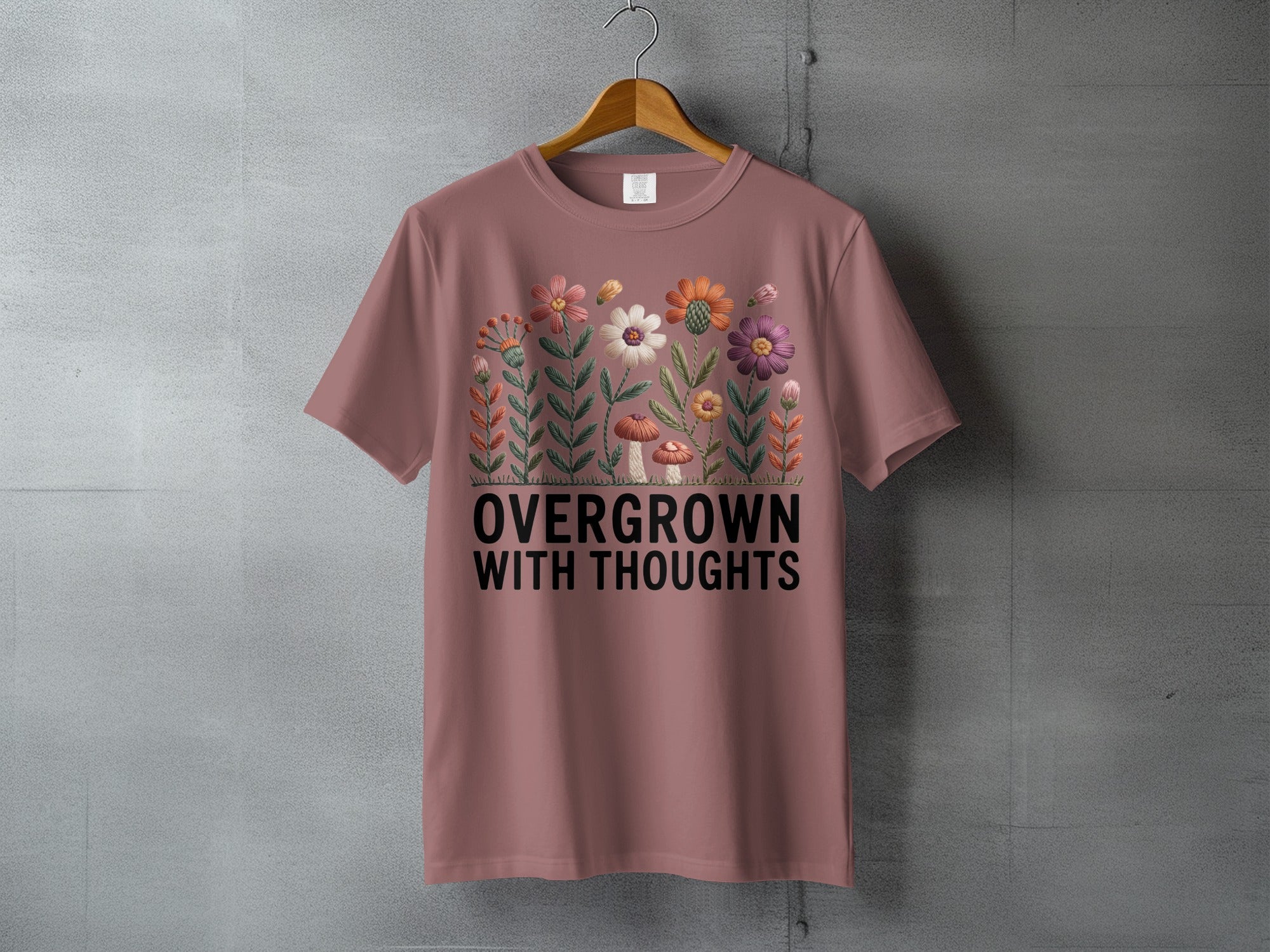 Overgrown With Thoughts Floral Mushroom Design product type