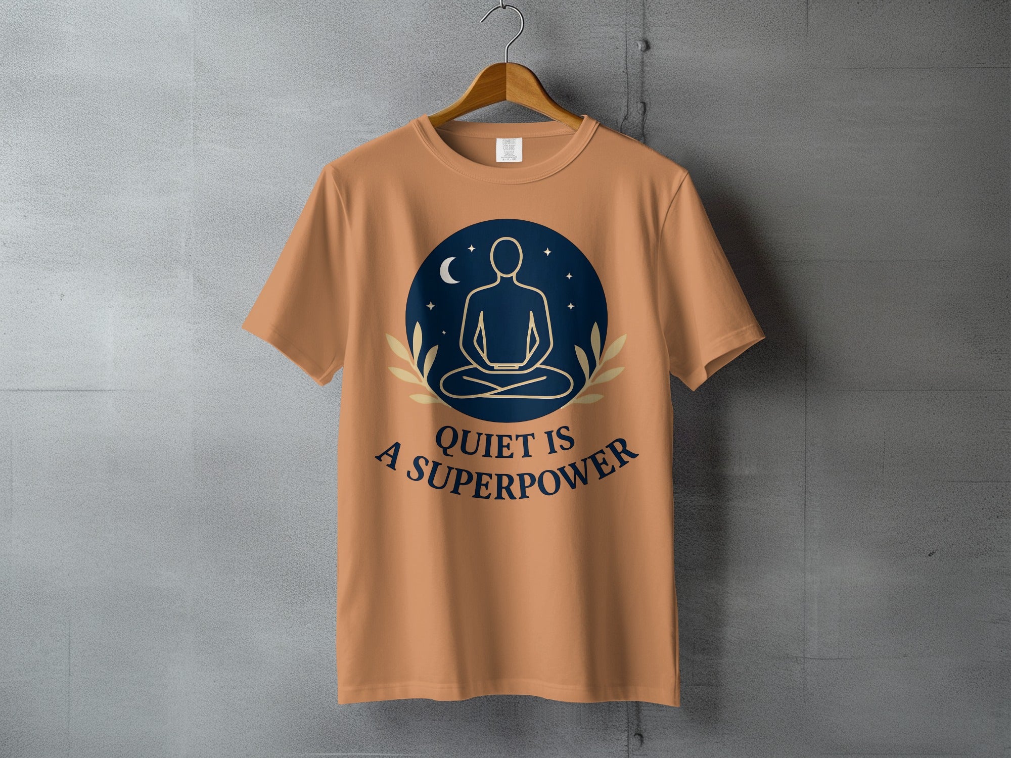 Quiet Is A Superpower Meditation Buddha Silhouette product type