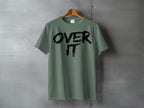 Sage Green OVER IT Brushstroke Print T-shirt product type