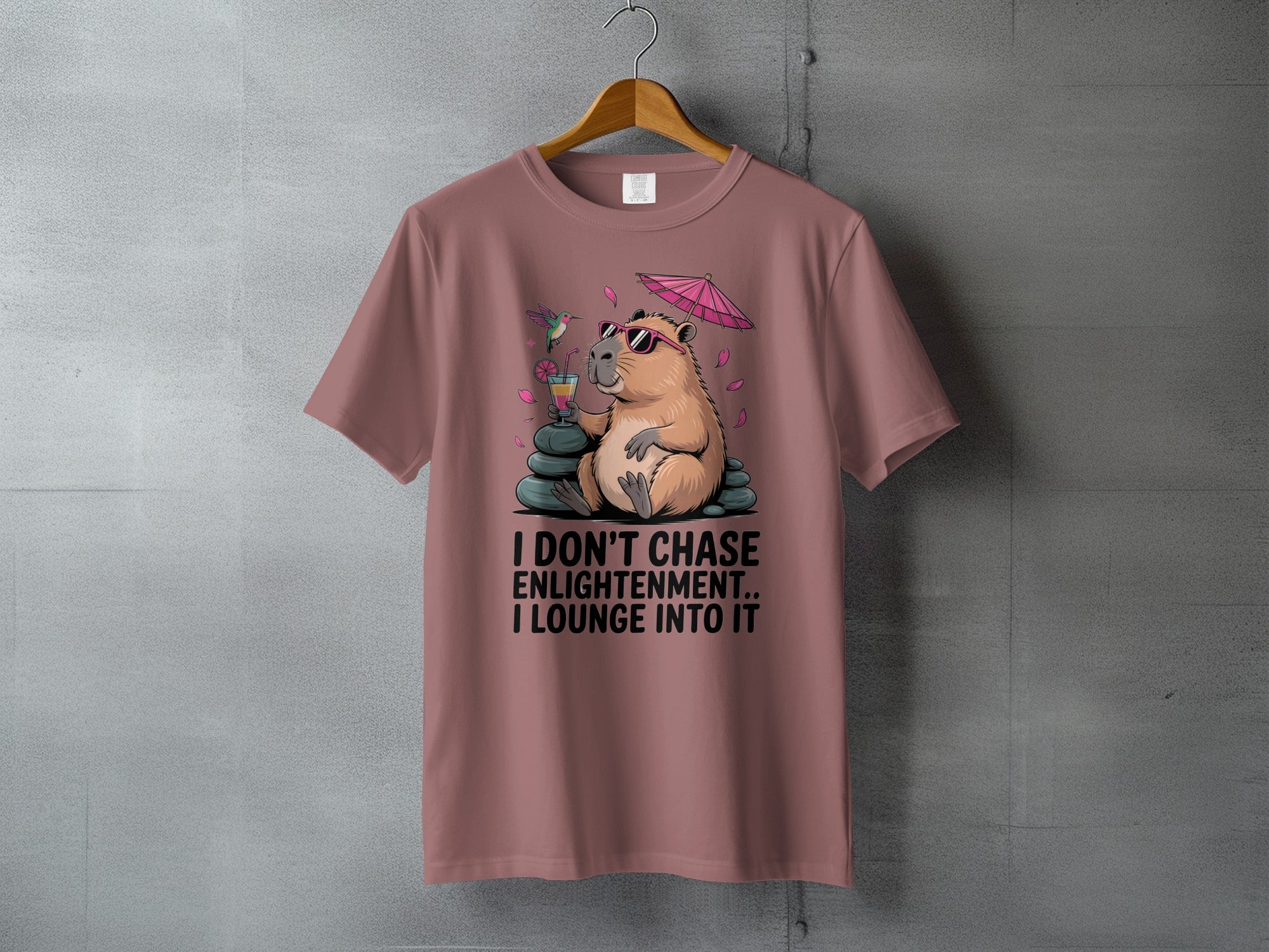 Capybara Dont Chase Enlightenment Lounge Into It product type