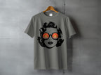 Pop Art Woman Face Sunset Glasses Graphic T-Shirt product type
