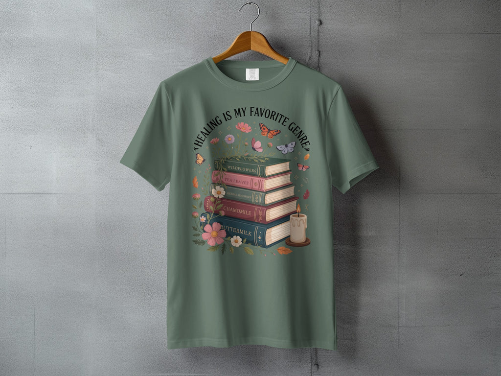 Healing Is My Favorite Genre Books Butterflies Candle product type