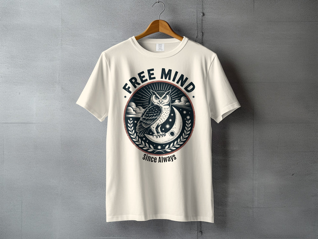 Free Mind Owl Moon Stars Since Always product type