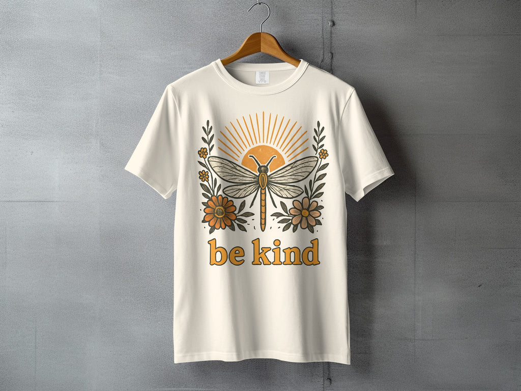 Dragonfly Sunburst Be Kind Flowers Aesthetic Nature product type
Dragonfly
Be Kind
Sunburst
Floral
Nature Design
Boho Style
Aesthetic
Vintage Inspired
Insect Art
Kindness Message
Positive Vibes
Retro Graphic
Summer Fashion
Spring Outfit
Garden Lover
Good Energy
Hippie Vibe
Unique Print
Dragonfly Shirt
Flower Power
