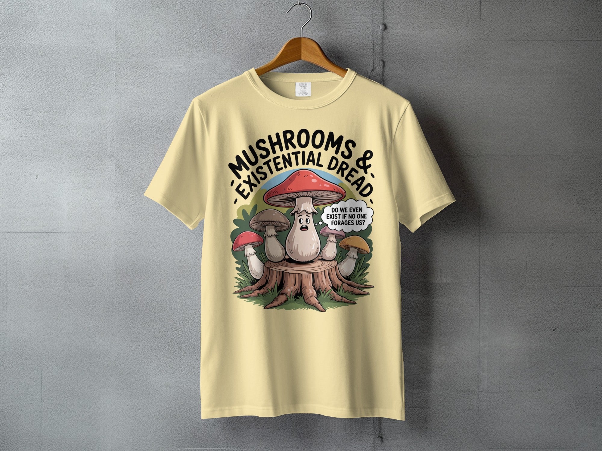 MUSHROOMS & EXISTENTIAL DREAD FUNNY FUNGI product type