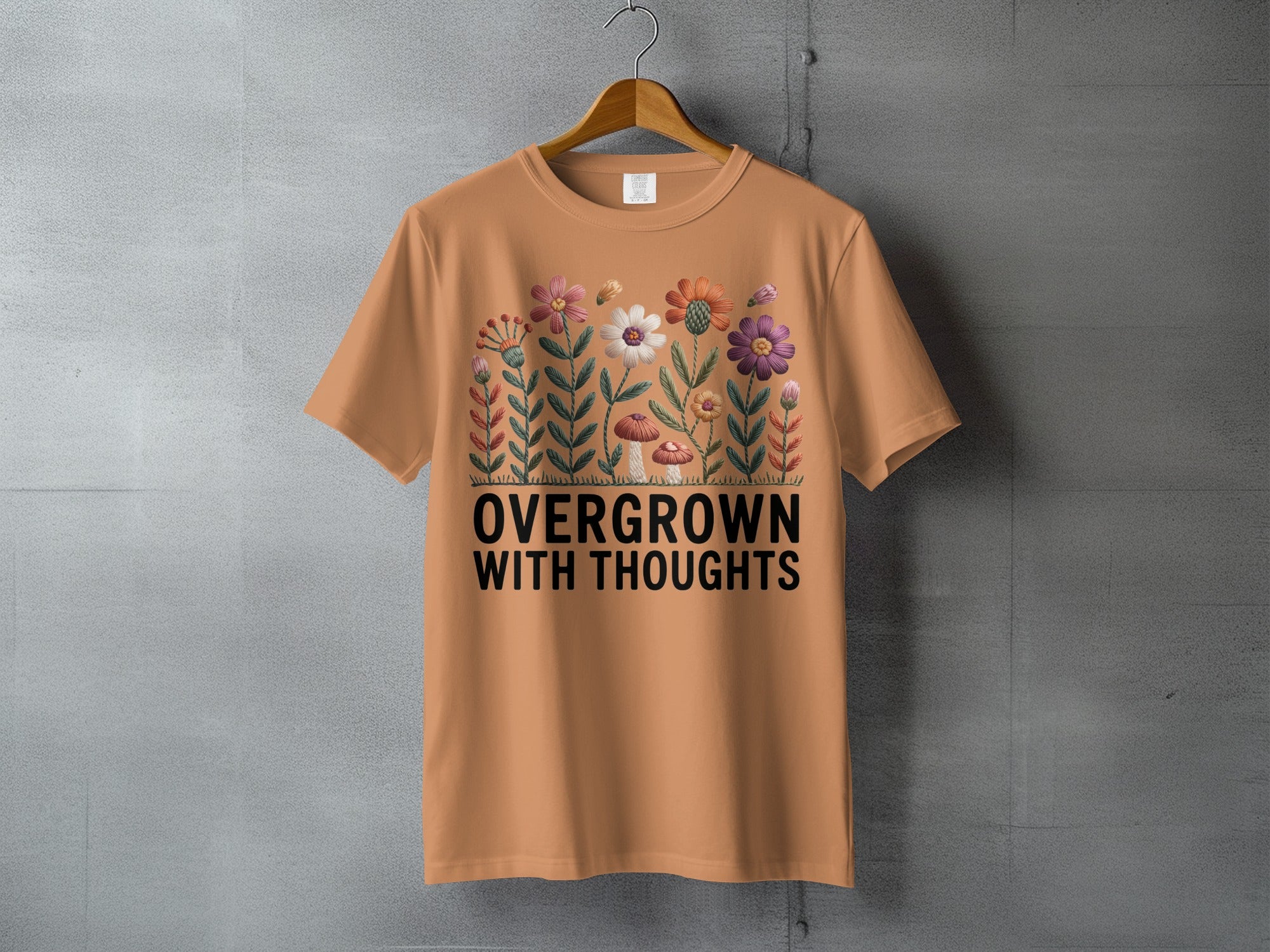 OVERGROWN WITH THOUGHTS Floral Mushroom Garden product type