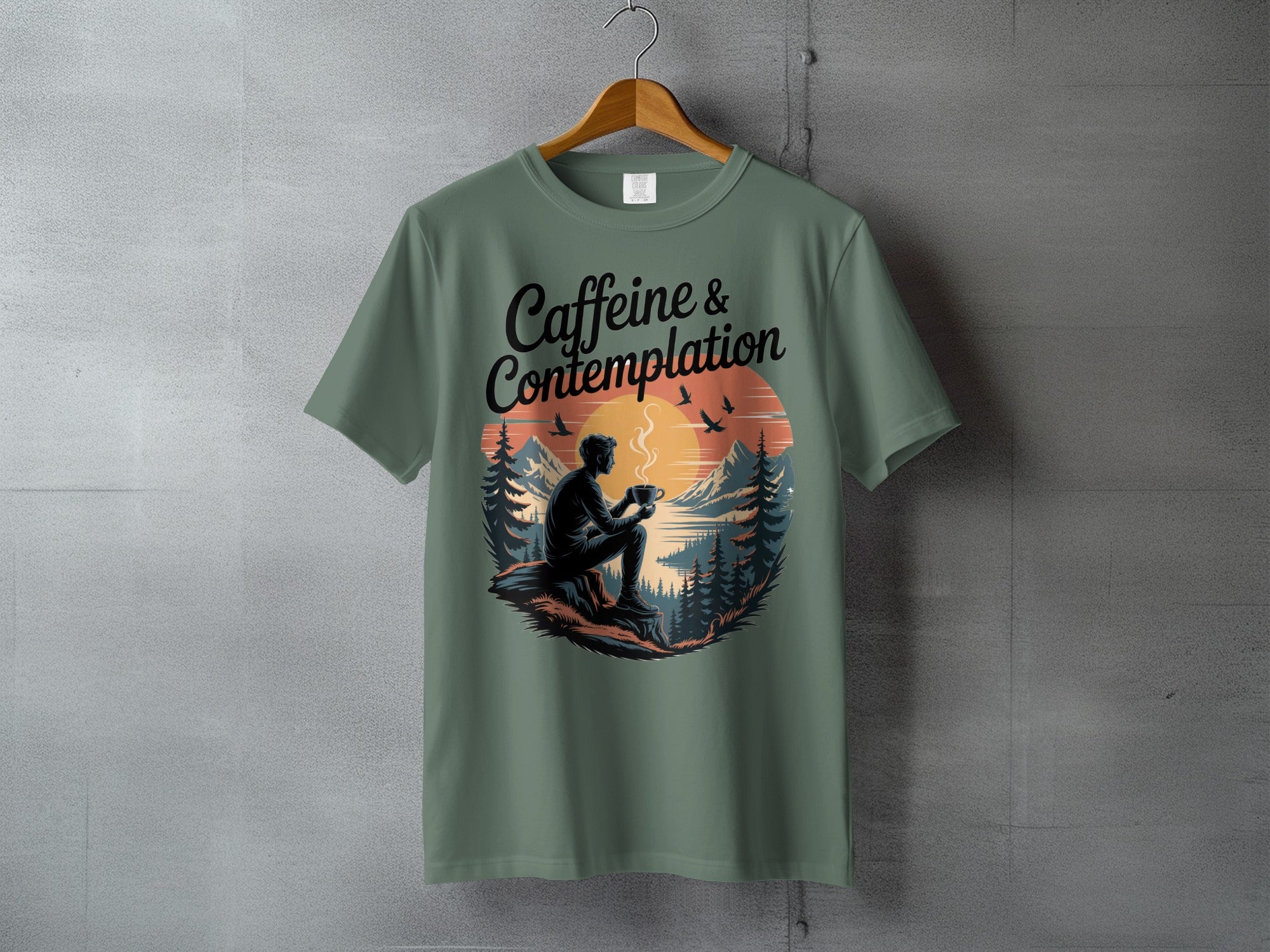 Caffeine & Contemplation Nature Coffee Lover product type