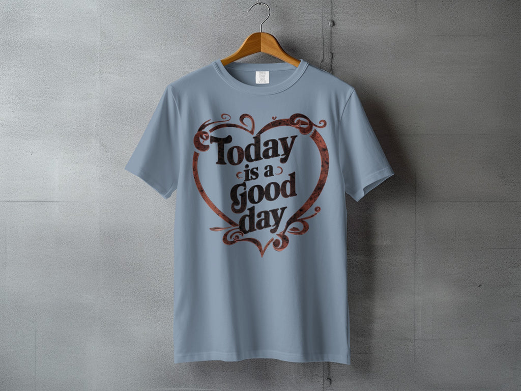 Today is a Good Day Heart Ornate Graphic product type

Positive Vibe
Good Day
Happy Message
Heart Design
Ornate Frame
Graphic Top
Today Is A Good Day
Inspirational Tee
Motivational Apparel
Light Blue Shirt
Casual Style
Statement Piece
Unisex Shirt
Everyday Tee
Brown Graphic
Uplifting Quote
Script Text
Blue Clothing
Fashion Tee
Quote Shirt