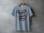 Today is a Good Day Heart Ornate Graphic product type

Positive Vibe
Good Day
Happy Message
Heart Design
Ornate Frame
Graphic Top
Today Is A Good Day
Inspirational Tee
Motivational Apparel
Light Blue Shirt
Casual Style
Statement Piece
Unisex Shirt
Everyday Tee
Brown Graphic
Uplifting Quote
Script Text
Blue Clothing
Fashion Tee
Quote Shirt