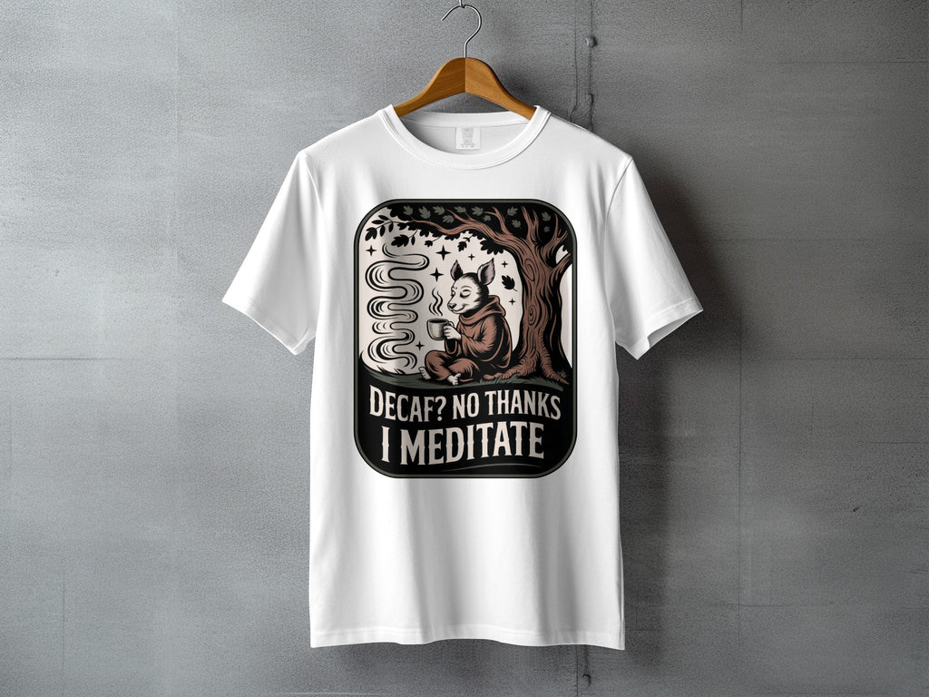 Decaf No Thanks I Meditate Animal Monk Coffee product type