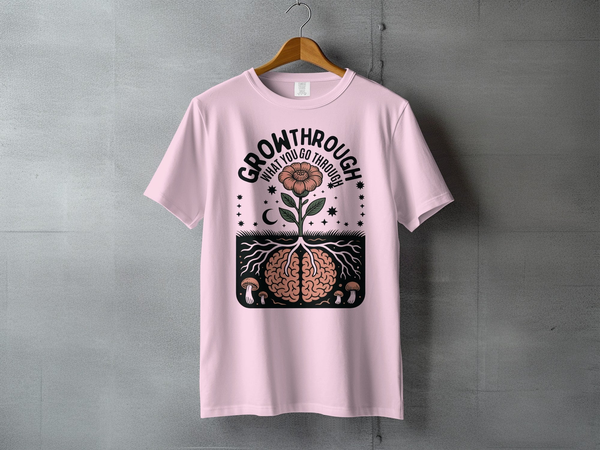 Grow Through What You Go Through Brain Flower product type