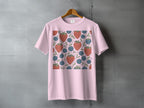 Pink Strawberry Blueberry Fruit Pattern Sleepy Faces product type
T-shirt
Strawberry
Blueberry
Fruit pattern
Cute design
Pink shirt
Berry print
Graphic tee
Sleepy fruit
Kawaii style
Whimsical
Nature inspired
Food theme
Summer top
Apparel
Clothing
Sweet pattern
Cartoon fruit
Unique print
Happy berry