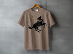 Black Wolf Silhouette Butterflies Design product type