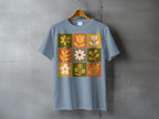 Retro Floral Square Motif Design Light Blue product type
Floral print, Retro flowers, Botanical art, Vintage design, Groovy aesthetic, Nature inspired, Square pattern, Flower blocks, Plant motifs, Garden style, Aesthetic design, Unique graphic, Light blue, Geometric floral, Abstract flowers, Earthy tones, Mid century, Modern retro, Daisy design, Leaf pattern