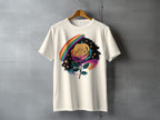 Rainbow Galaxy Rose Floral Celestial Design product type
