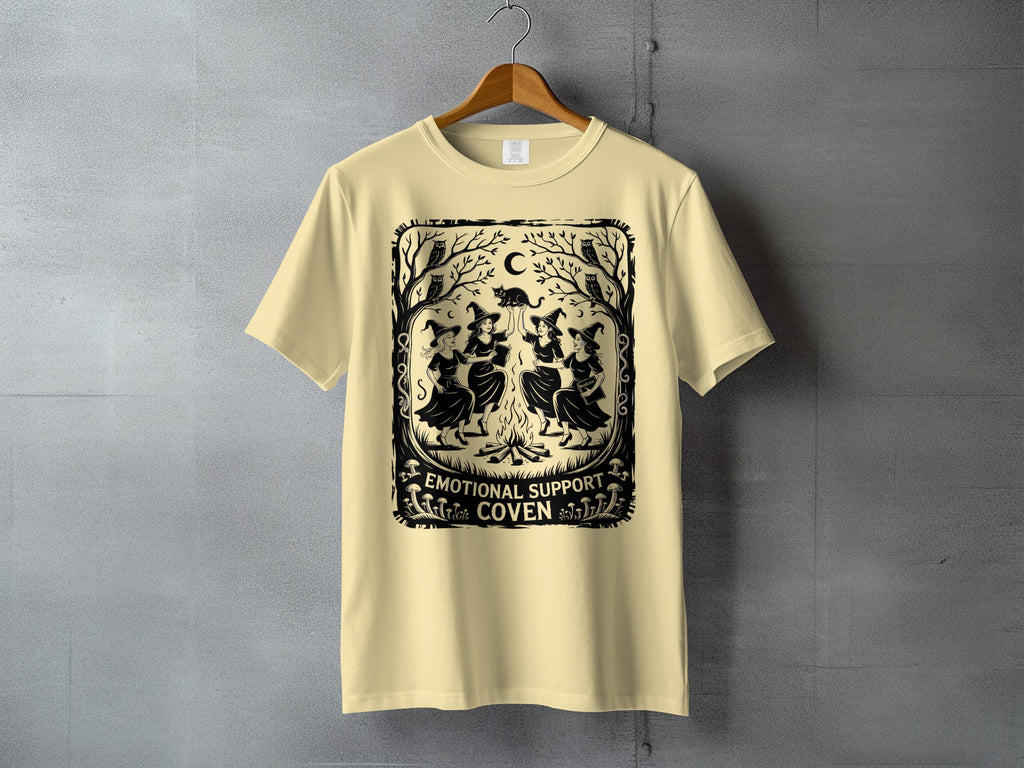 Emotional Support Coven Witches Owls Moon Cat product type