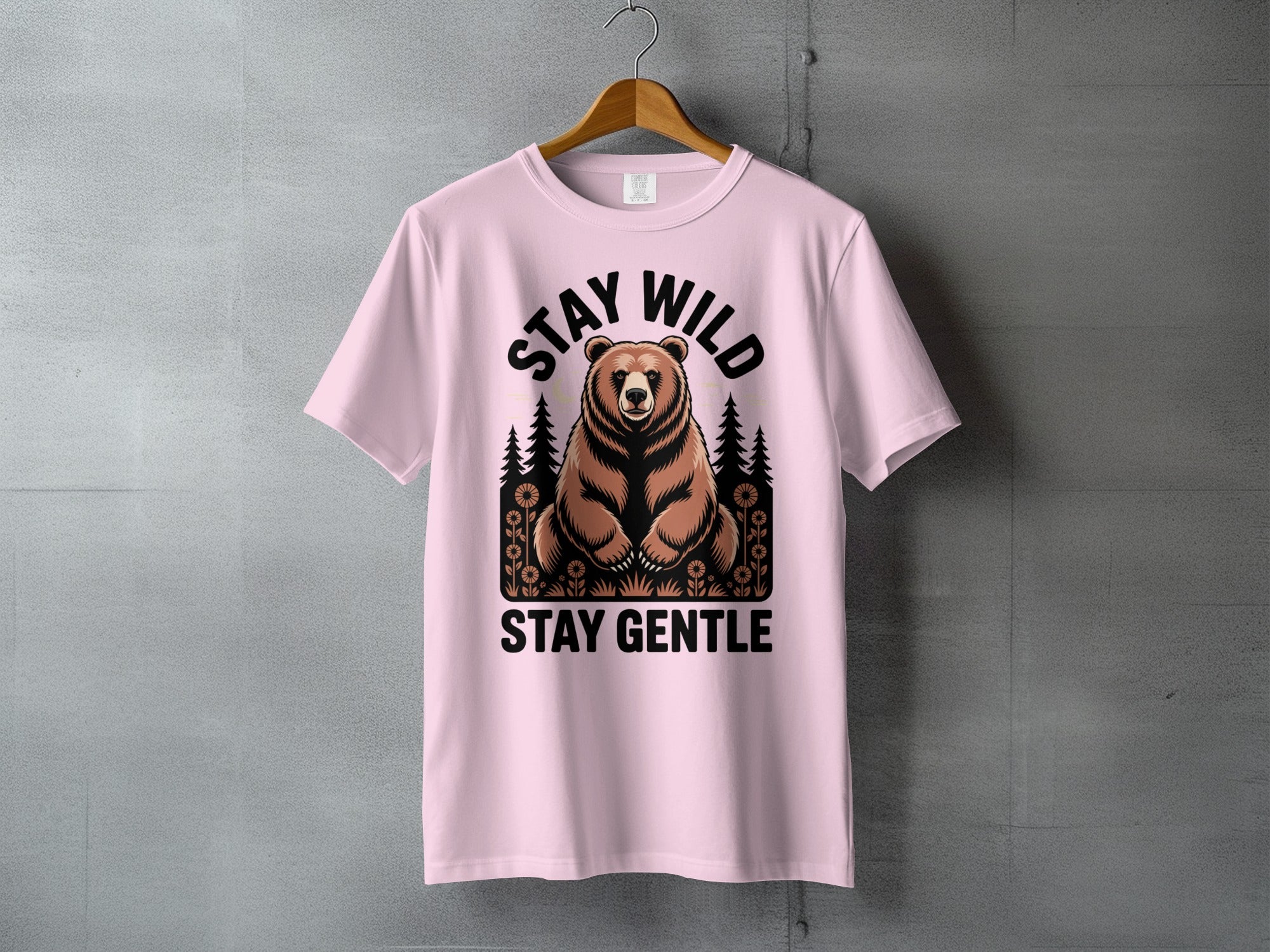 STAY WILD STAY GENTLE Bear Forest Nature Outdoors product type