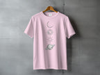 Pink Celestial Bodies Print T-shirt product type