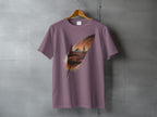 Feather Landscape Sunset Mountains Artistic T-Shirt product type