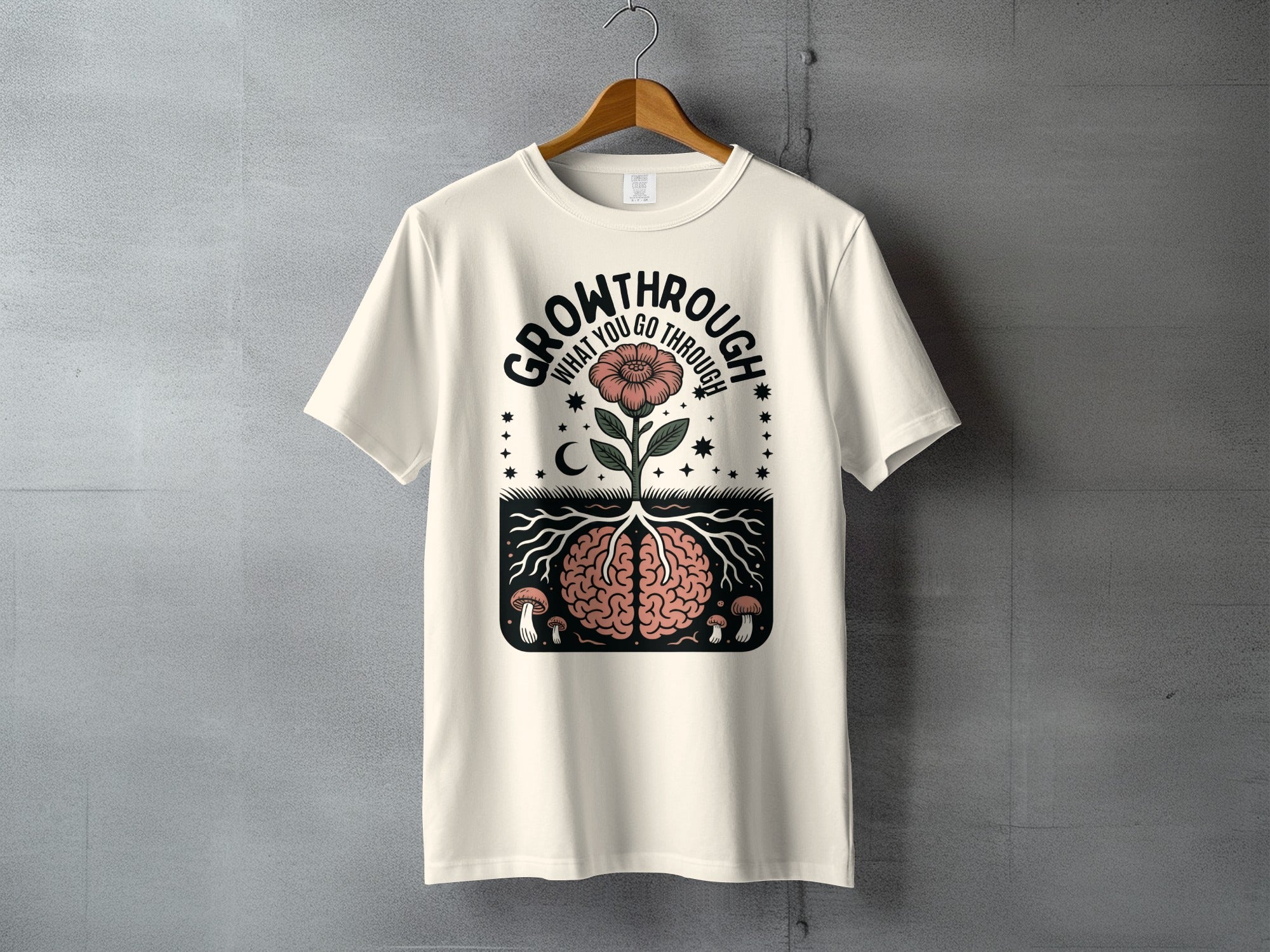 Growthrough What You Go Through Flower Brain Mushrooms product type