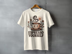 Espresso Yourself Smiley Coffee Cup Sun Flowers product type