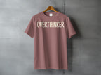 Overthinker Dusty Rose Adult T-Shirt product type