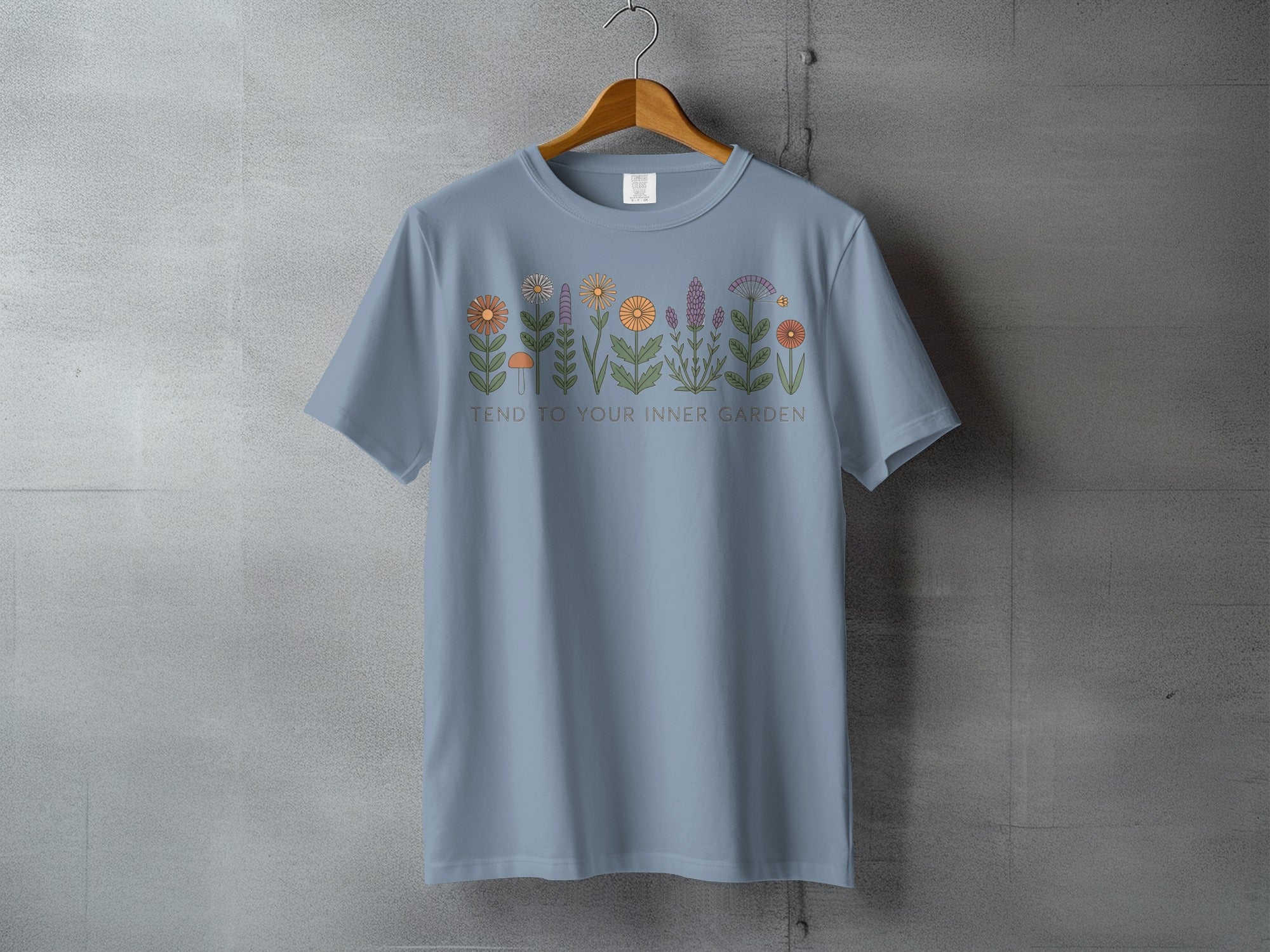 TEND TO YOUR INNER GARDEN flowers graphic product type