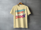 Currently Not Giving A Damn Sarcastic Attitude product type
Sarcastic Tee
Humorous Shirt
Funny Graphic
Attitude Apparel
Statement Top
Graphic Print
Quote T-shirt
Casual Style
Unique Design
Expressive Gift
Bold Text
Colorful Letters
Distressed Font
Beige Top
Current Mood
Not Caring
Novelty Shirt
Trendy Fashion
Gag Gift
Saying Tee